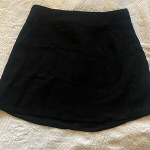 Princess Polly Elegant Black Mini Skirt